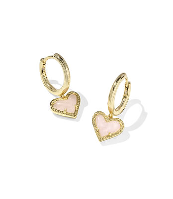 Ari Heart Gold Pendant Necklace